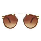 Handcrafted Polaroid Sunglasses made of wood. Sunglasses for men and women. Great for blocking the sun with a high fashion accessory.