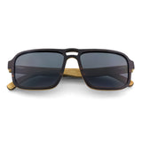 Handcrafted Polaroid Sunglasses made of wood. Sunglasses for men. Great for blocking the sun with a high fashion accessory.