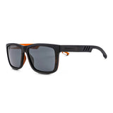 Handcrafted Polaroid Sunglasses made of wood. Square Sunglasses for men and women. Great for blocking the sun with a high fashion accessory.