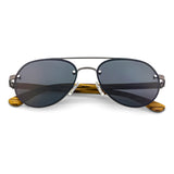 Handcrafted Polaroid Sunglasses made of wood. Aviators Sunglasses for men and women. Great for blocking the sun with a high fashion accessory.