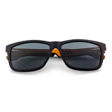 Handcrafted Polaroid Sunglasses made of wood. Square Sunglasses for men and women. Great for blocking the sun with a high fashion accessory.