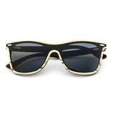 Handcrafted Polaroid Sunglasses made of wood. Sunglasses for men and women. Great for blocking the sun with a high fashion accessory.