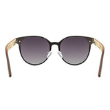 Handcrafted Polaroid Sunglasses made of wood. Sunglasses for women. Great for blocking the sun with a high fashion accessory.