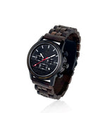 Black Falcon Chronograph Watch