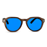 Handcrafted Polaroid Sunglasses made of wood. Sunglasses for men and women. Great for blocking the sun with a high fashion accessory.