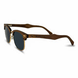 Handcrafted Polaroid Sunglasses made of wood. Clubmasters Sunglasses for men and women. Great for blocking the sun with a high fashion accessory.