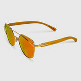 Handcrafted Polaroid Sunglasses made of wood. Sunglasses for  women. Great for blocking the sun with a high fashion accessory.