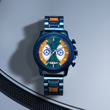 Blue Wren Chronograph Watch