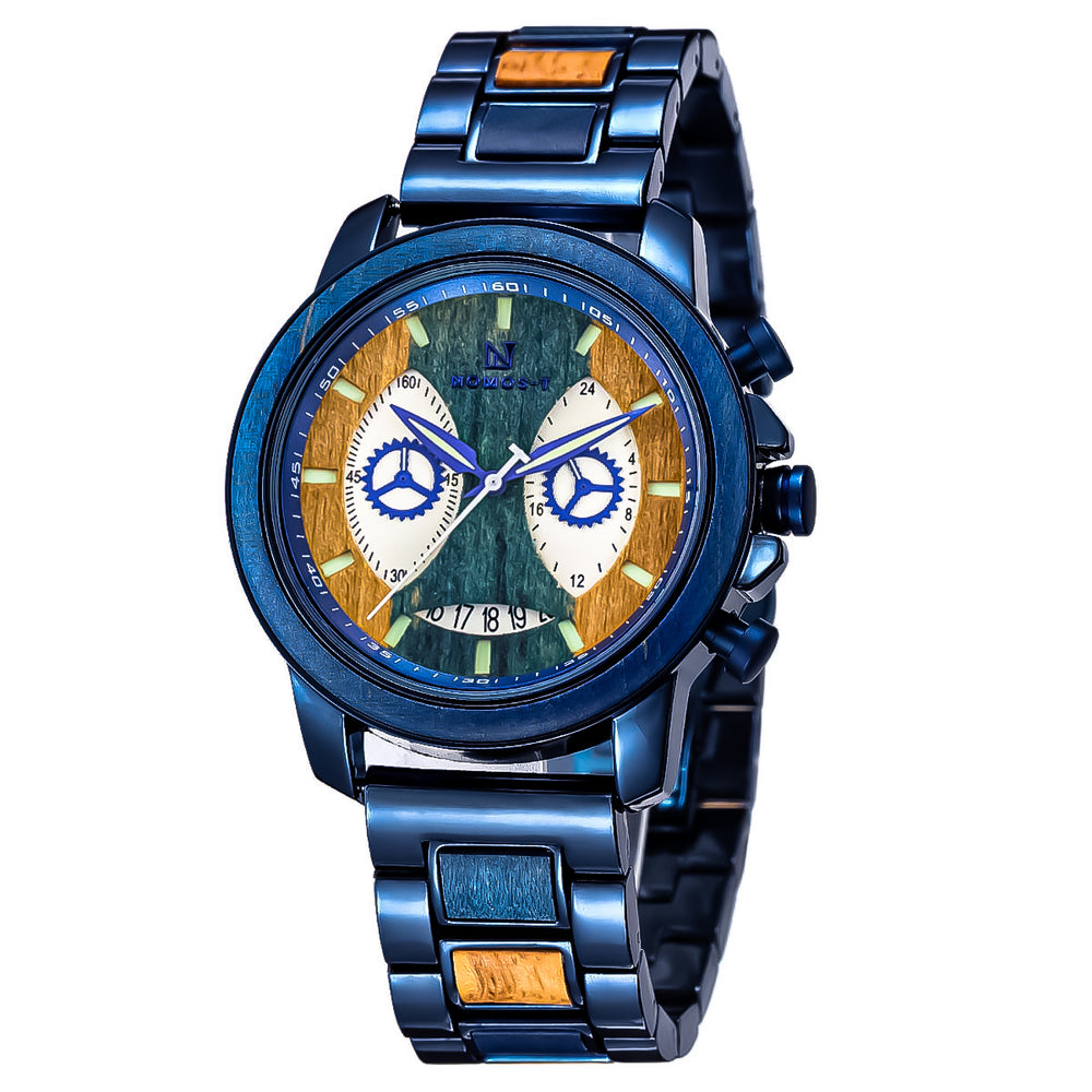 Blue Wren Chronograph Watch