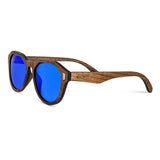 Handcrafted Polaroid Sunglasses made of wood. Sunglasses for men and women. Great for blocking the sun with a high fashion accessory. 